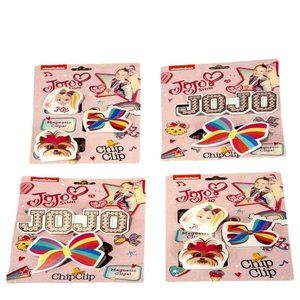 JoJo Siwa ChipClip 4 Sets (10 Clips Total) magnetic back Lot Of Uses in the home